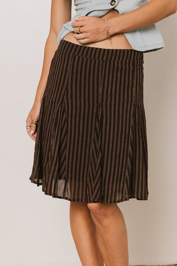 Nori Striped Mini Skirt - FINAL SALE