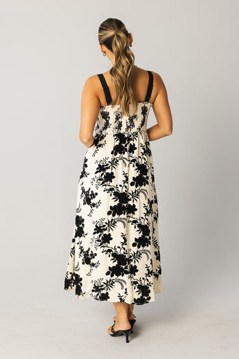 Zora Floral Midi Dress - FINAL SALE