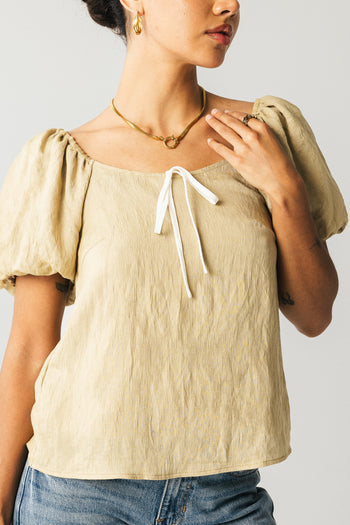 SQUARE NECK BLOUSE
