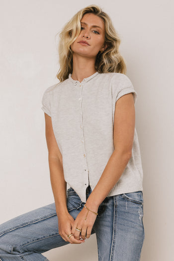 Clark Cardigan in Grey