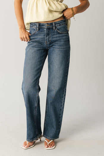 Marshall Straight Leg Jeans in Dark Wash
