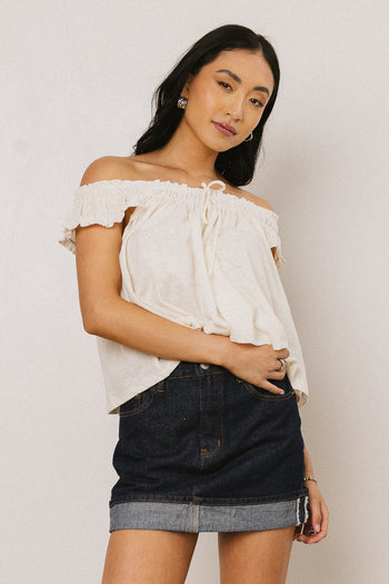 Chelsea Denim Mini Skirt - FINAL SALE