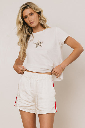 Milan Shorts in Cream - FINAL SALE