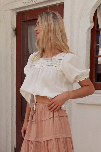 Tatum Lace Blouse - FINAL SALE