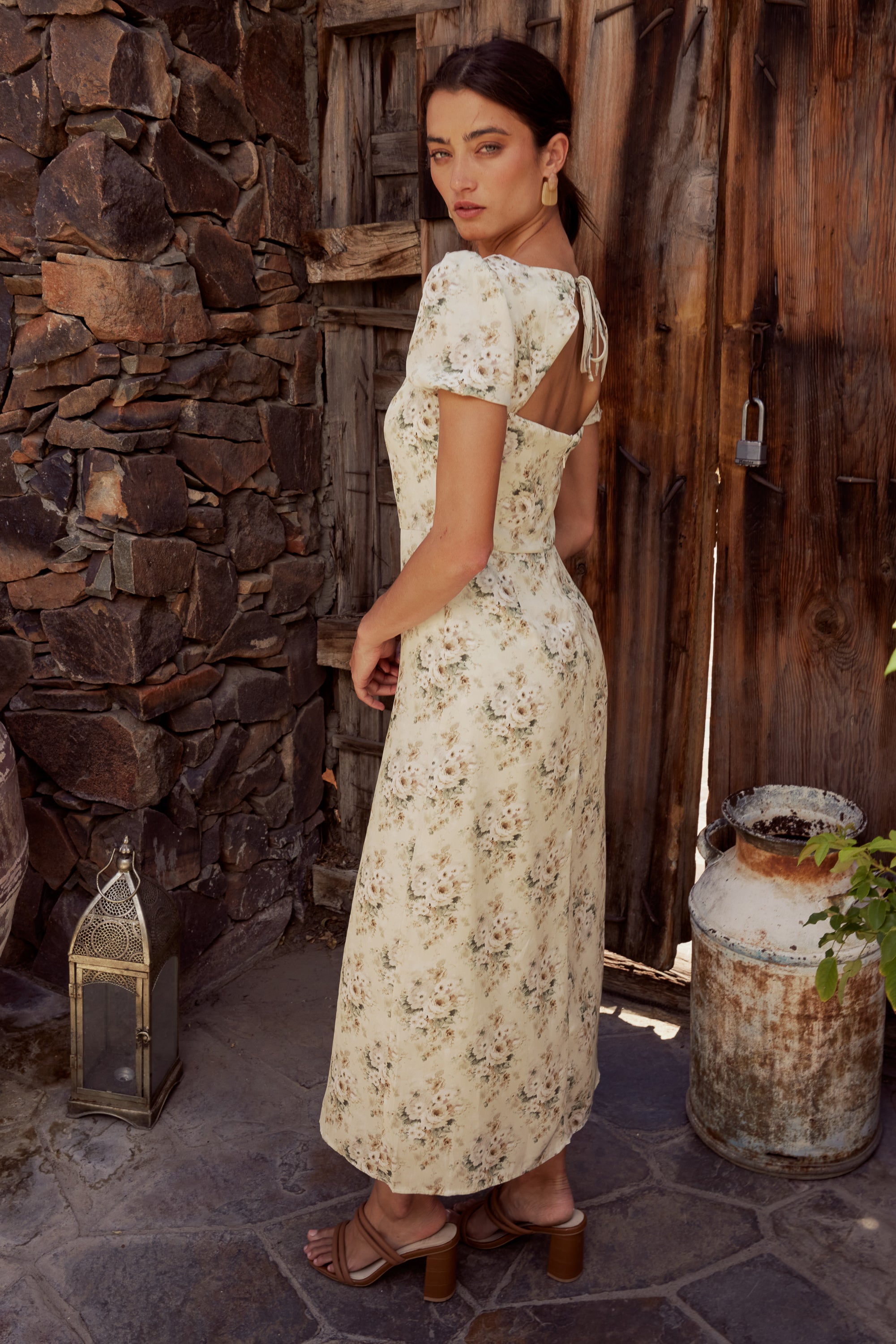 Ayden Floral Midi Dress - FINAL SALE Ayden Floral Midi Dress - FINAL SALE