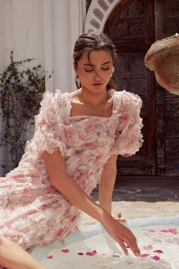 Marina Ruffle Maxi Dress - FINAL SALE