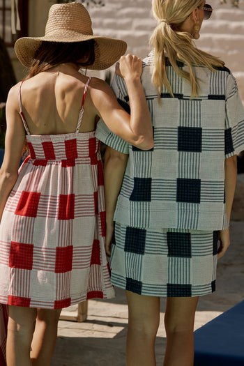 Alba Mini Dress in Red - FINAL SALE