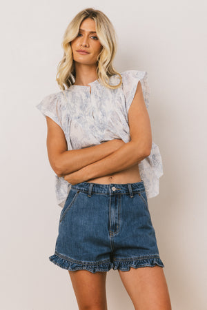 Sasha Ruffled Shorts - FINAL SALE