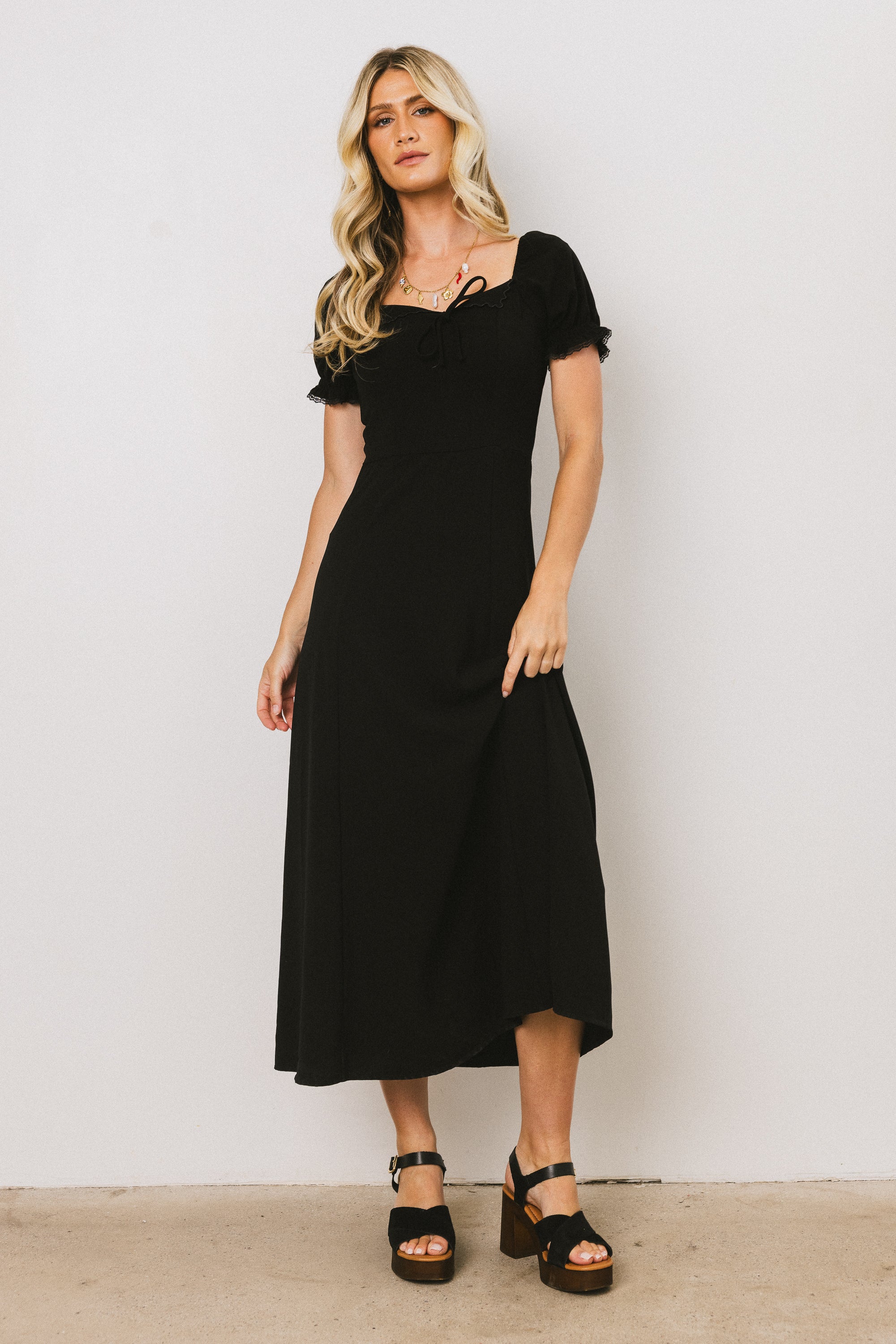 bohme black dress Marlow Maxi Dress in Black