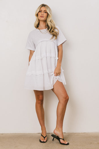 HEATHER GREY KNIT TOP