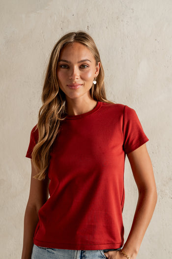 Mckenna T-Shirt in Brick