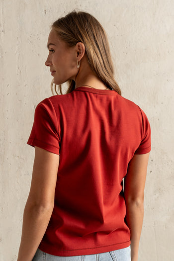 Mckenna T-Shirt in Brick