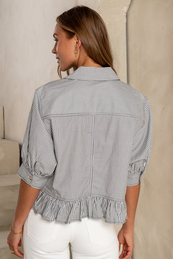 ruffle blouse
