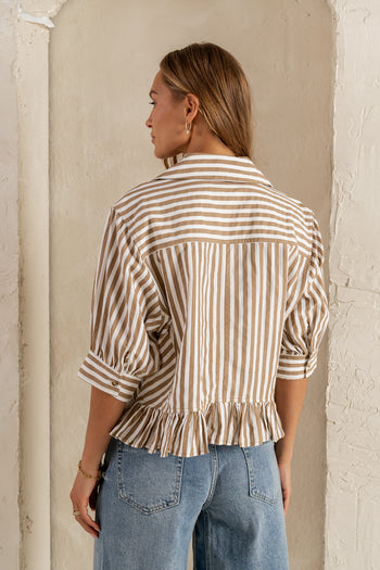 short sleeves with button cuffs