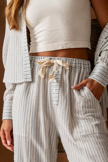 WOMENS STRIPED SET