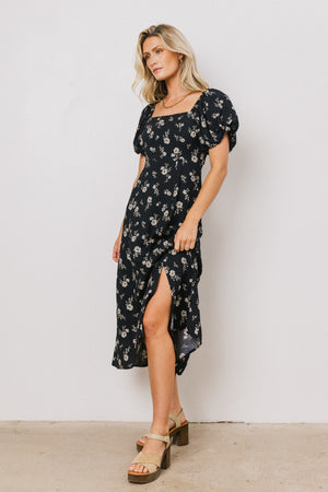 Aubree Floral Midi Dress - FINAL SALE