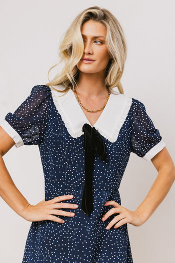 Polka Dot Mini Dress