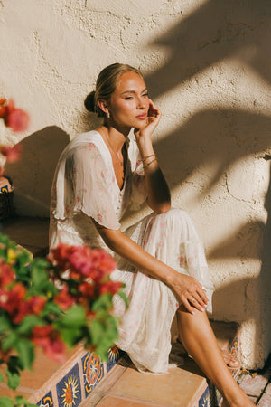 Nicole Floral Maxi Dress - FINAL SALE Nicole Floral Maxi Dress - FINAL SALE