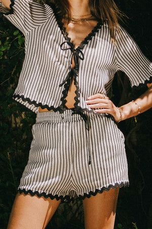 Estella Scalloped Shorts - FINAL SALE