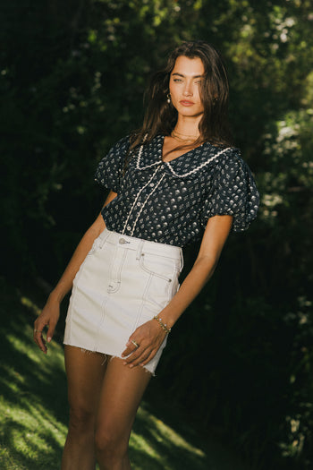 Anna Denim Mini Skirt - FINAL SALE