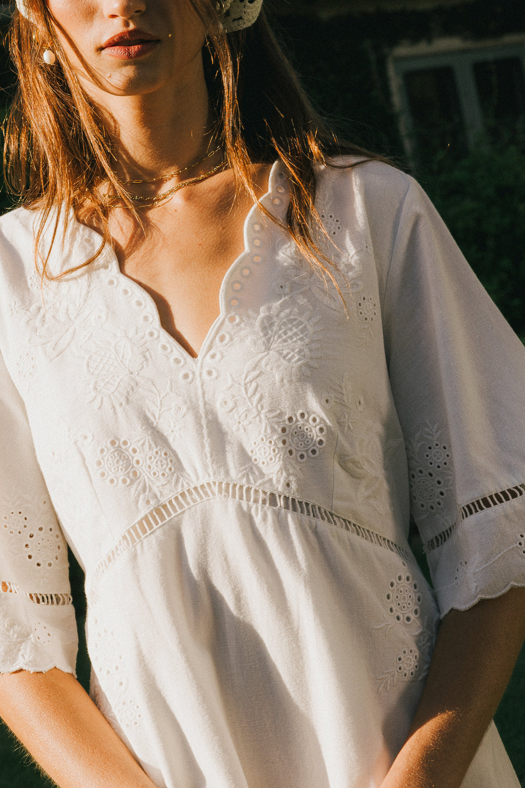 Paulina Embroidered Maxi Dress - FINAL SALE Paulina Embroidered Maxi Dress - FINAL SALE