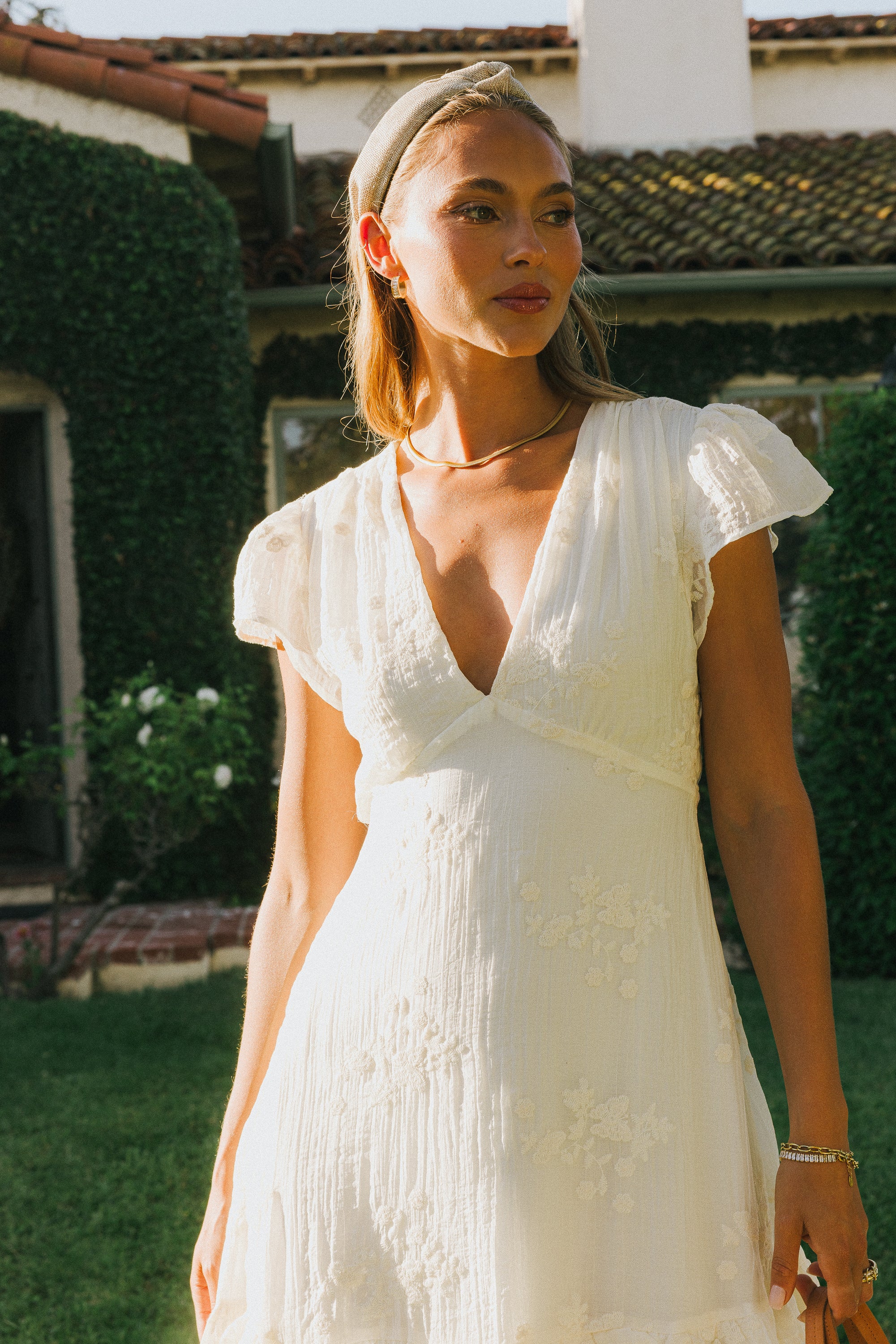 sol maxi dress Sol Embroidered Maxi Dress