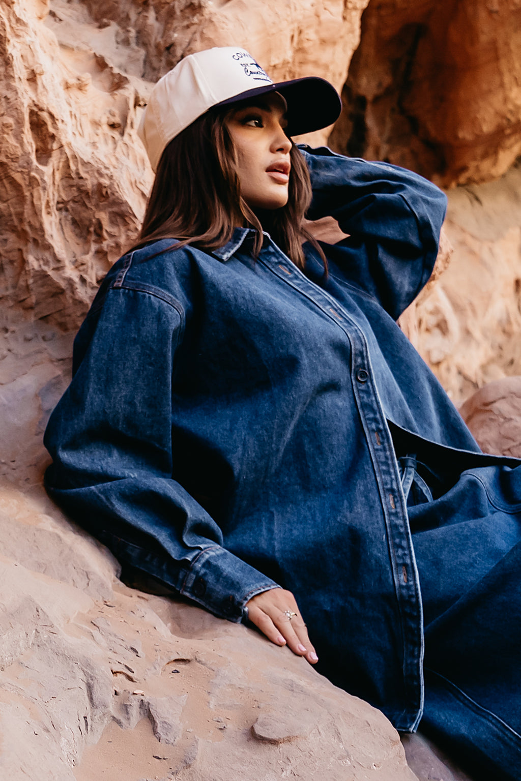 Maddy Oversized Button Up - FINAL SALE