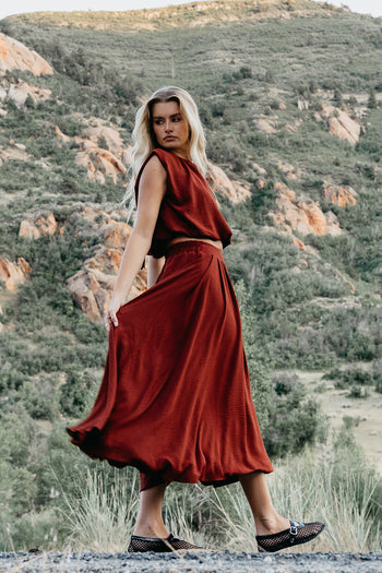 Dani Bubble Blouse - FINAL SALE