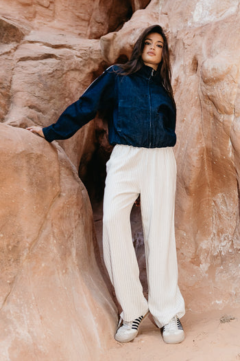 Lottie Striped Wide Leg Pants