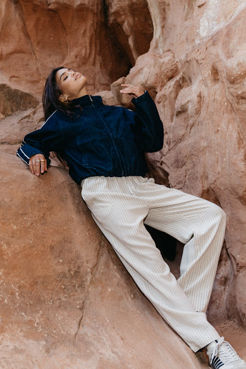 Striped Wide Leg Pants