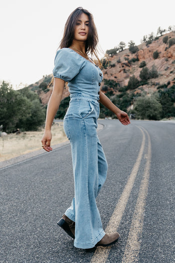 Mazie Denim Jumpsuit