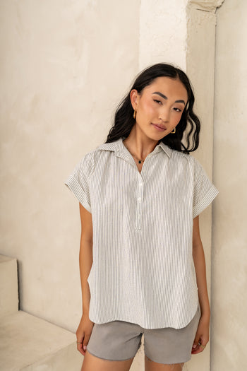 natural colored Blouse