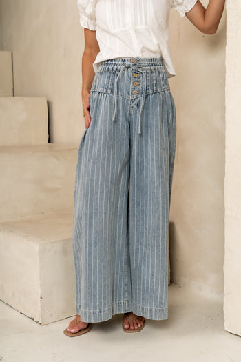 FLOWY BAGGY PANTS 