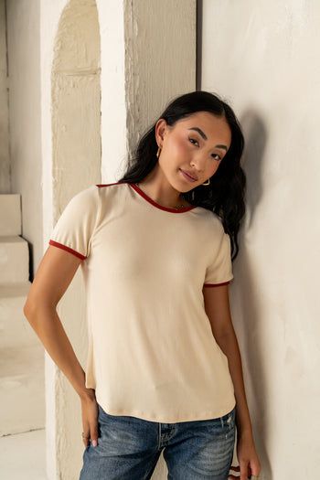 Contrast Tee