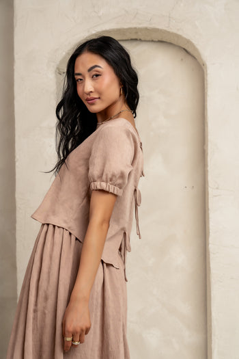 moucha short sleeve blouse 