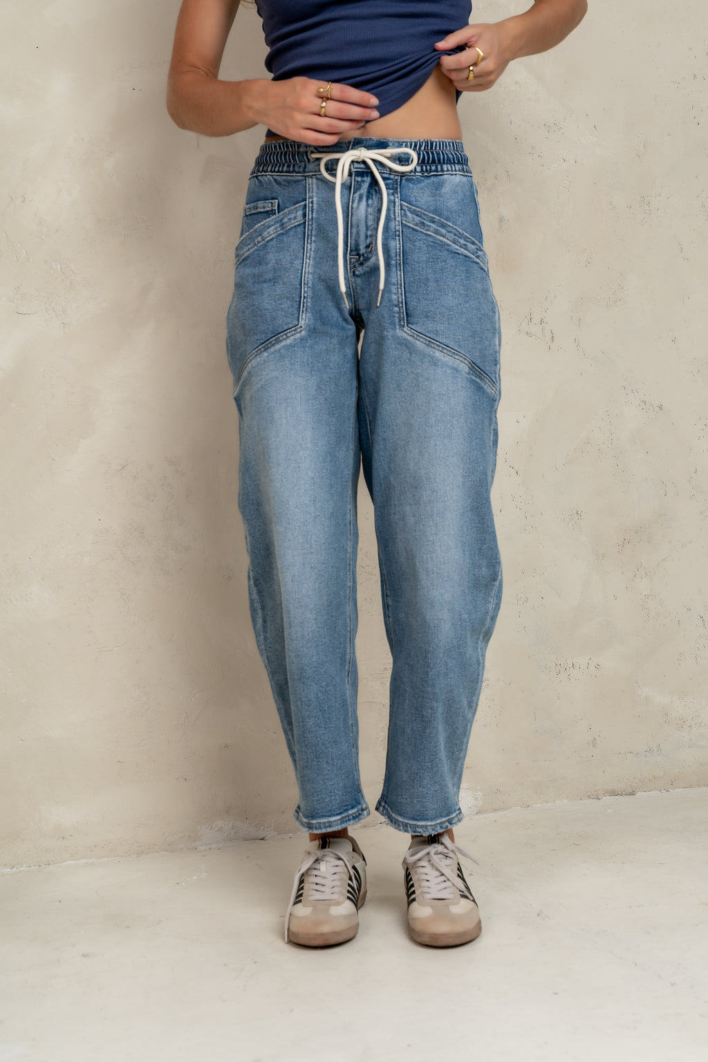 Sunnie Barrel Jeans - FINAL SALE