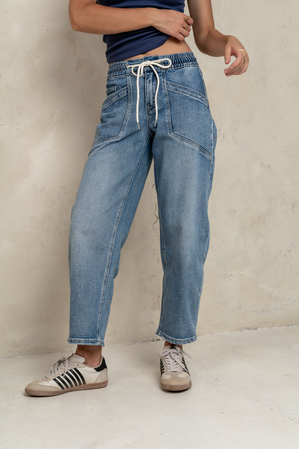 Sunnie Barrel Jeans - FINAL SALE