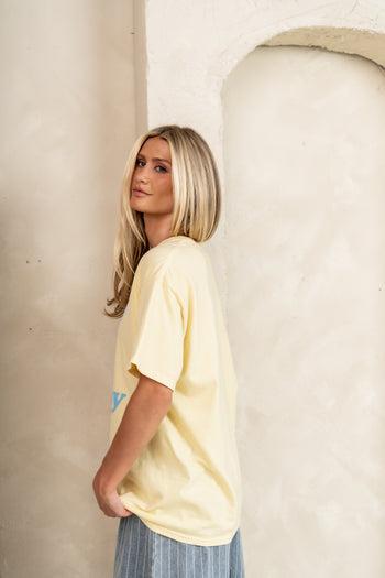 Happy Is The New Wealthy Graphic Tee - FINAL SALE