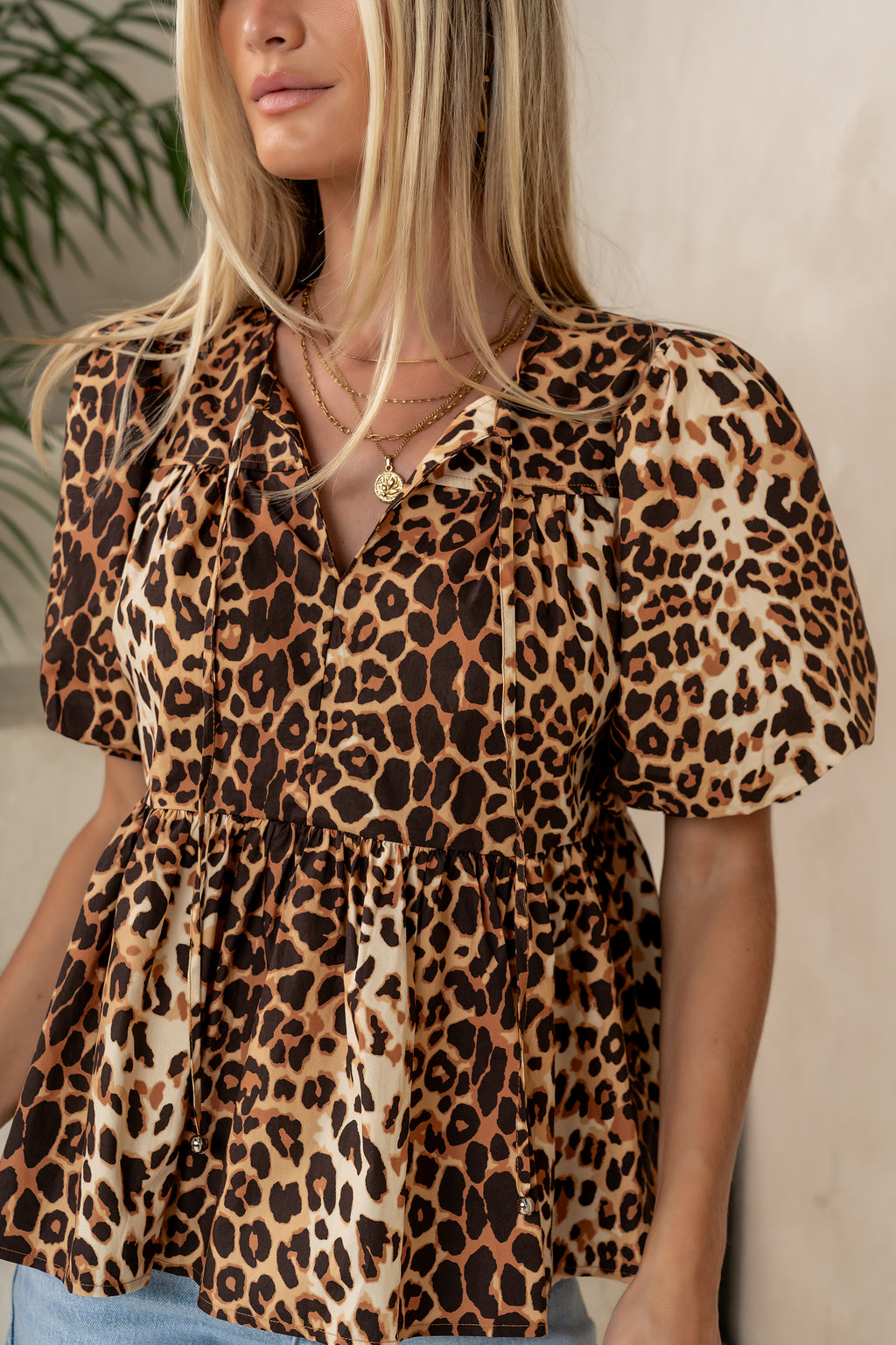 short sleeve printed tops