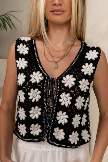 Indy Crochet Vest