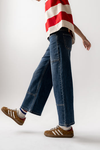 Wide Leg Jeans in Medium Wash