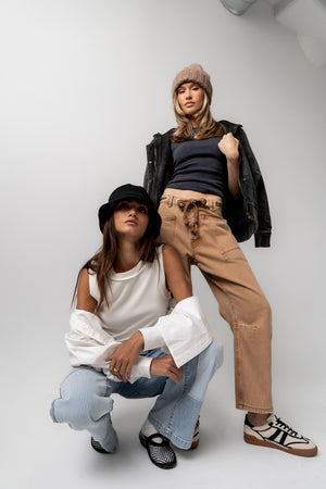 Alice Patchwork Wide Leg Jeans - FINAL SALE