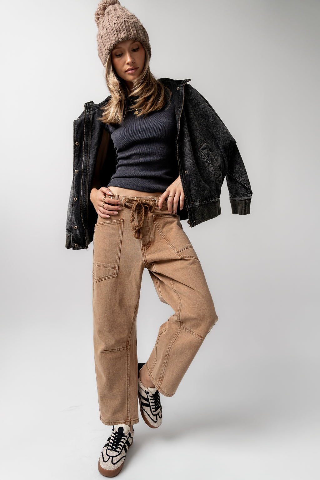  Denim Jacket in Black