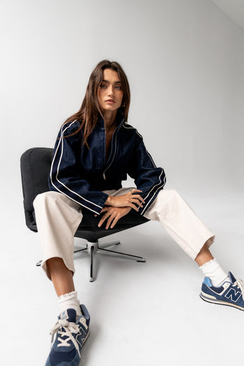 Scottie Barrel Jeans in Ecru - FINAL SALE