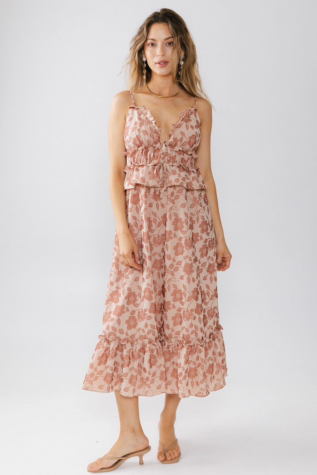 Francis Floral Midi Dress - FINAL SALE Francis Floral Midi Dress - FINAL SALE