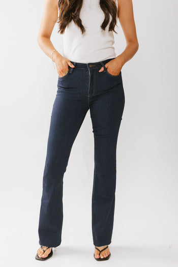 dark wash denim pants