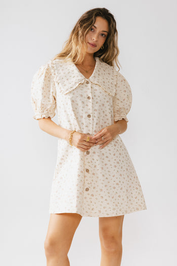 Ruffle Collared Neckline