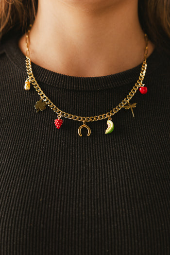 Peyton Charm Necklace