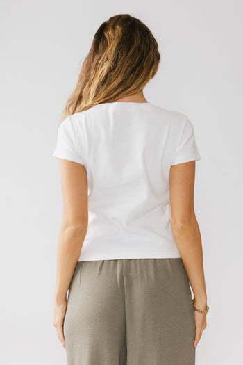 BASIC WHITE SHIRT