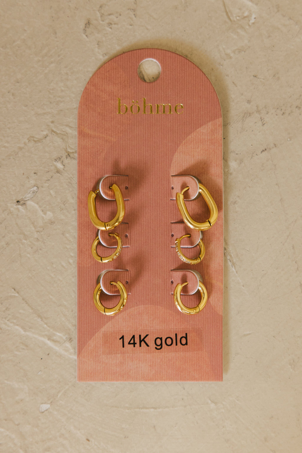 Taylor Hoop Earring Bundle in Gold